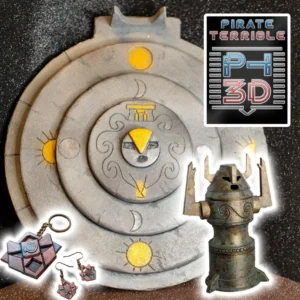 Atlantean Stones and Idol from "I.J. and the Fate of Atlantis"